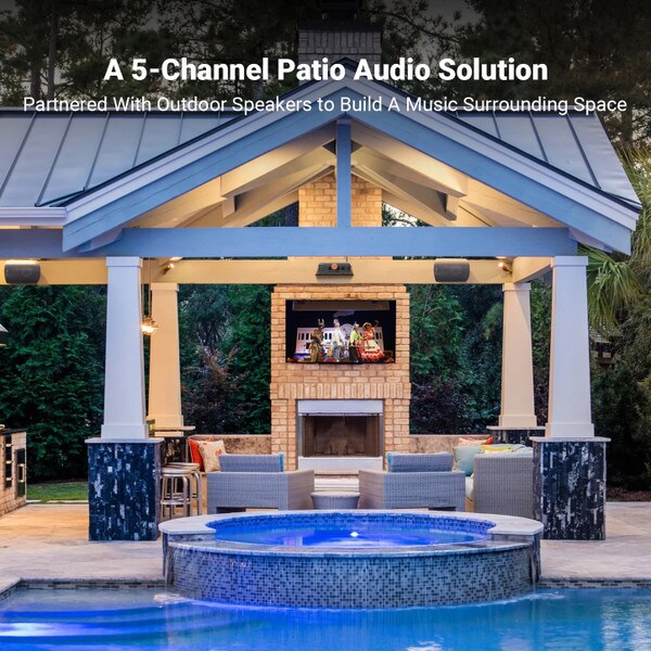 Main product image for Fosi Audio HT4S 4.1 Channel Bluetooth Power Amp with Remote Control235-274